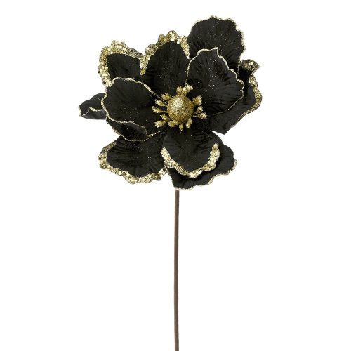 FLOARE BRAD MAGNOLIE NEGRU AURIU 55 CM