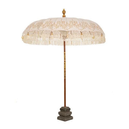 UMBRELA BOHO BALI IVOIRE GOLD 1.90 M