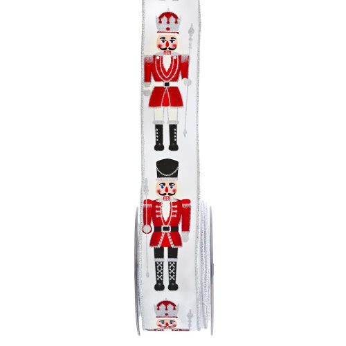 PANGLICA BRAD NUTCKACKERS RED SILVER 9 M