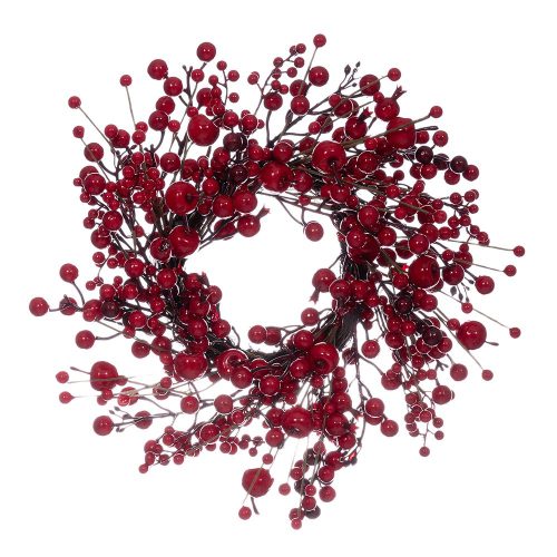CORONITA CRACIUN REDBERRIES 40 CM