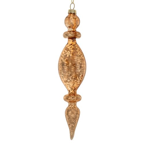 GLOB DE STICLA DELUXE GOLD VINTAGE 21 CM