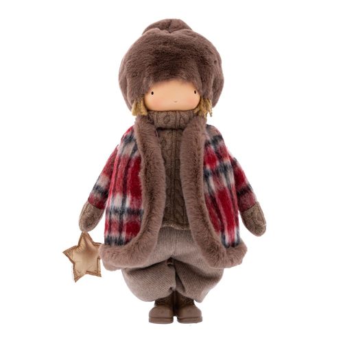 PAPUSA PLUS CRACIUN ECOSEZ BOY 48 CM
