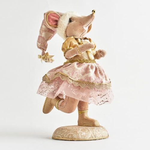 FIGURINA CRACIUN DELUXE SOMON AURIU MRS MOUSE 60 CM