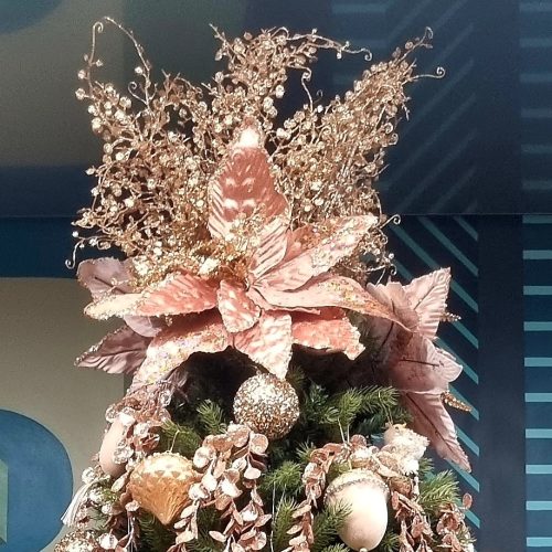 FLOARE BRAD DELUXE VINTAGE ROSE GOLD 50 CM