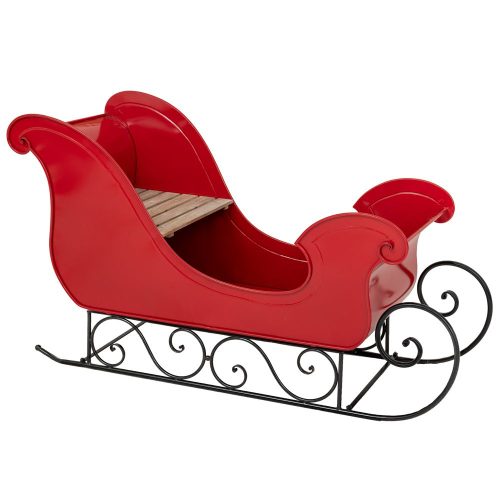 DECORATIUNE METAL SANIE MOS CRACIUN 127 CM