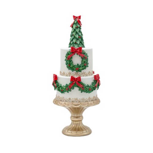 FIGURINA CRACIUN TORT ROYALTY CHRISTMAS 45 CM