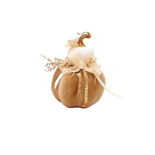 DECORATIUNE CRACIUN DOVLEAC CATIFEA DUO MOCHA LATTE 13 CM