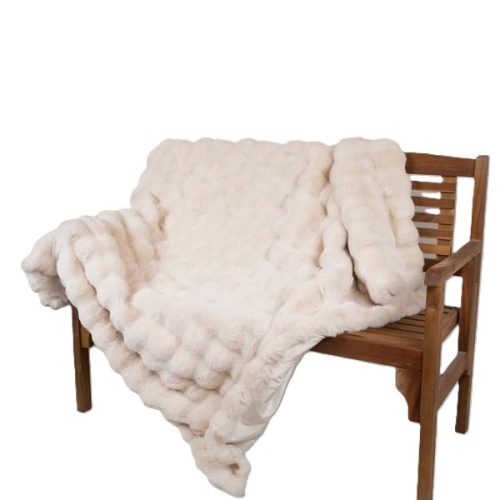 PATURA DELUXE FAUX FUR IVOIRE 140 X 160