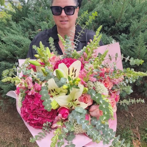 BUCHET DE PRIMAVARA RED GREEN
