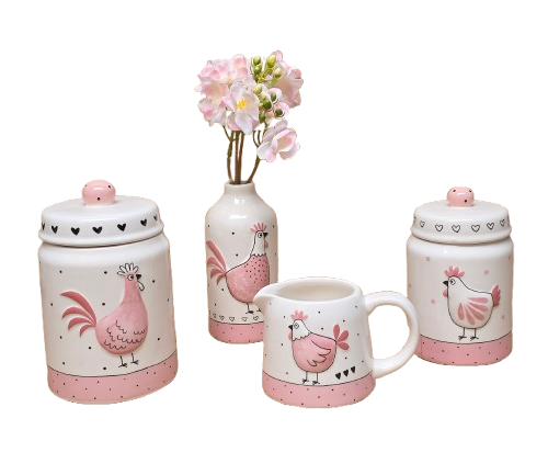 LAPTIERA PORTELAN PASTE COCOS ROZ
